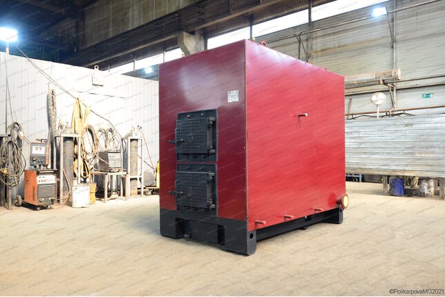 Котел 470 кВт угольно дровяной