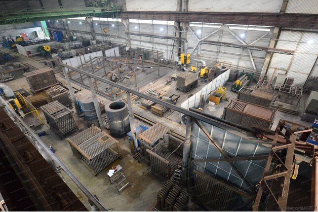 Газовый котел 1600 кВт производство