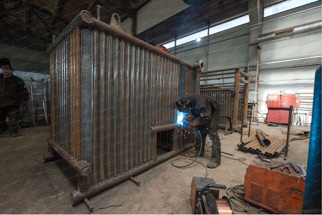 Изготовление котла КВм 0.7 МВт