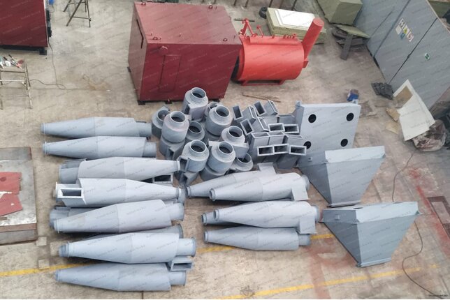 Производство промышленных циклонов ЦН 11 700 2СП