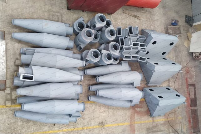 Производство промышленных циклонов ЦН 15 800 6УП